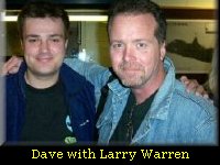 Cosmic Conspiracies webmaster Dave with Larry Warren