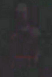 Very zoomed in shot of the apparition.