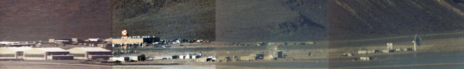 Panorama of a small part of Area 51